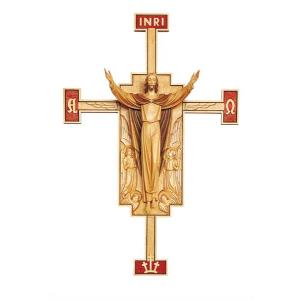 Christus Auferstanden mit Kreuz